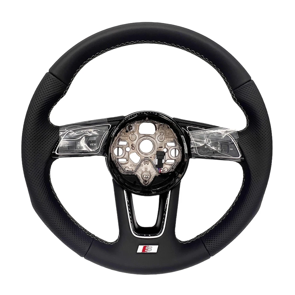 Original Audi A1 S1 A3 S3 Multifunktionssportlenkrad Leder 82A419091AC QQT NEU - Bild 1 von 4