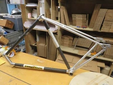 guerciotti road Bike frame Broken cracked top tube