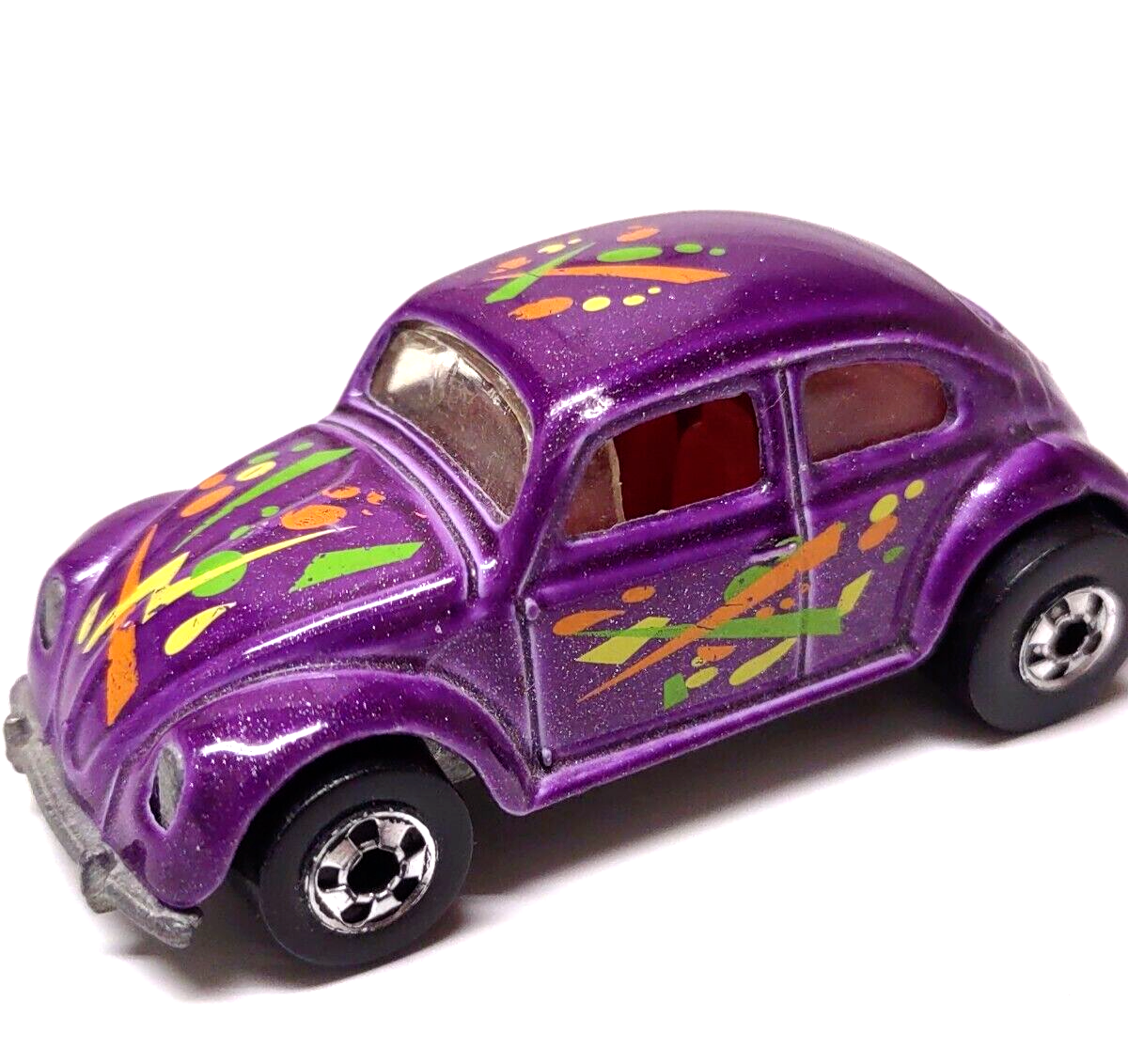 Hot Wheels VW Volkswagon Purple Blackwall 1988 Made in Malaysia