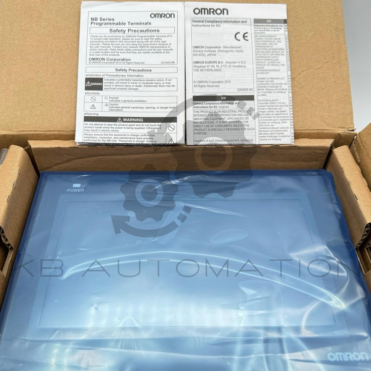NB7W-TW01B Omron | Display touch screen 7 WVGA, Ethernet e USB host