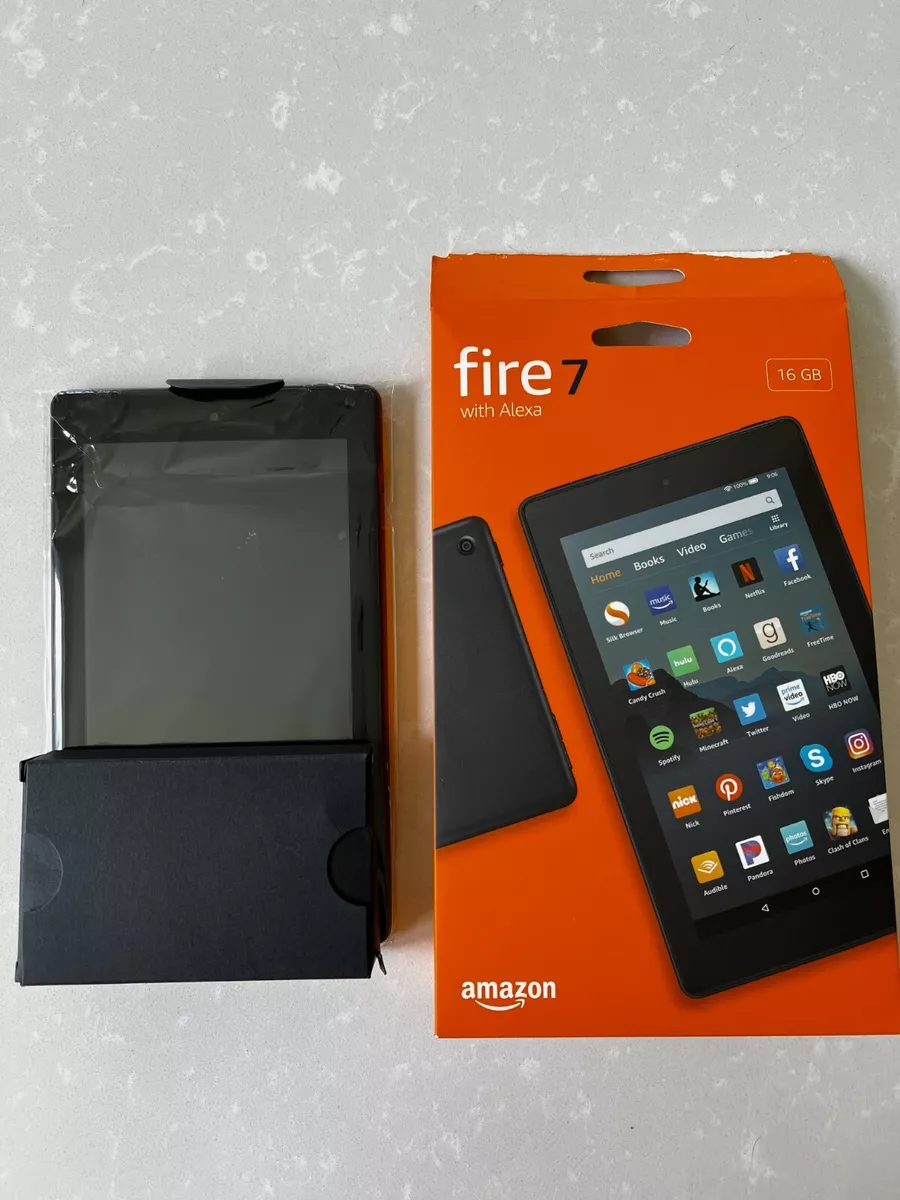 OPEN BOX  Fire 7 Tablet 16GB 9th Generation w/Alexa 7 Color