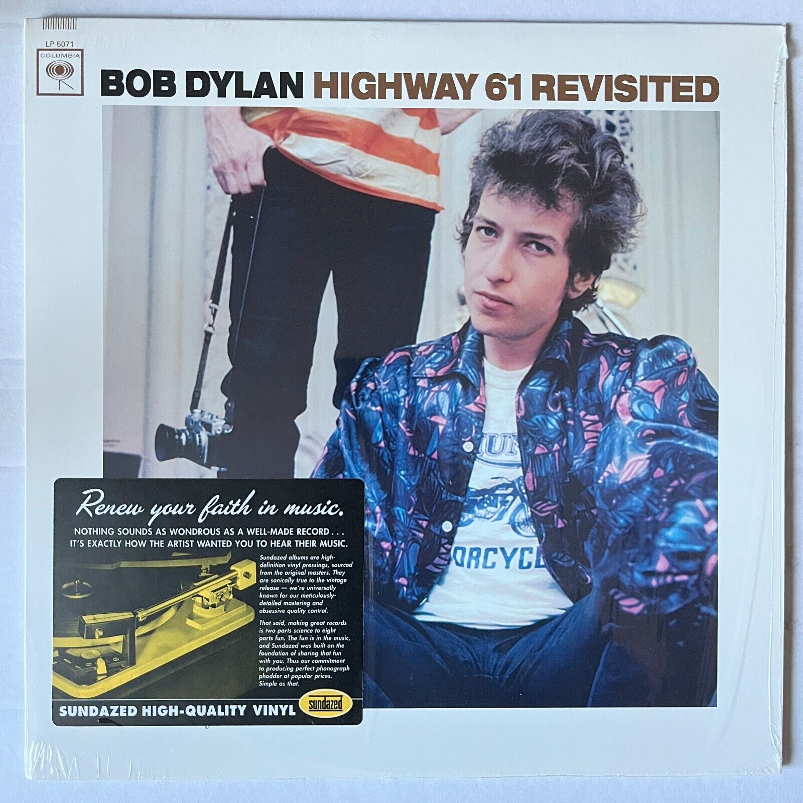 Bob Dylan: Highway 61 Revisited (180g, MONO, 2012, Kevin Gray master, NM)