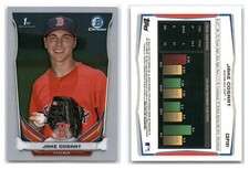 2014 Bowman Chrome Draft #CDP101 Jake Cosart - Boston Red Sox