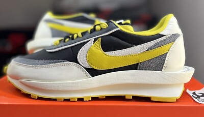 Nike LD Waffle Sacai Undercover Black Bright Citron Men's Size