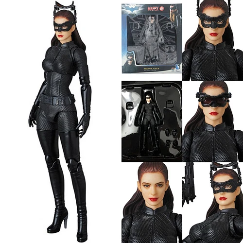 Mafex No. 009 The Dark Knight Trilogy Catwoman Selina Kyle Action Figure Boxed - Picture 2 of 10