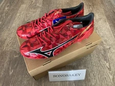 MIZUNO ALPHA II ELITE P1GA2562 60 Ruby Red x Black New in Box from Japan