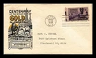 US COVER CALIFORNIA GOLD CENTENNIAL FDC SCOTT 954 IOOR CACHET