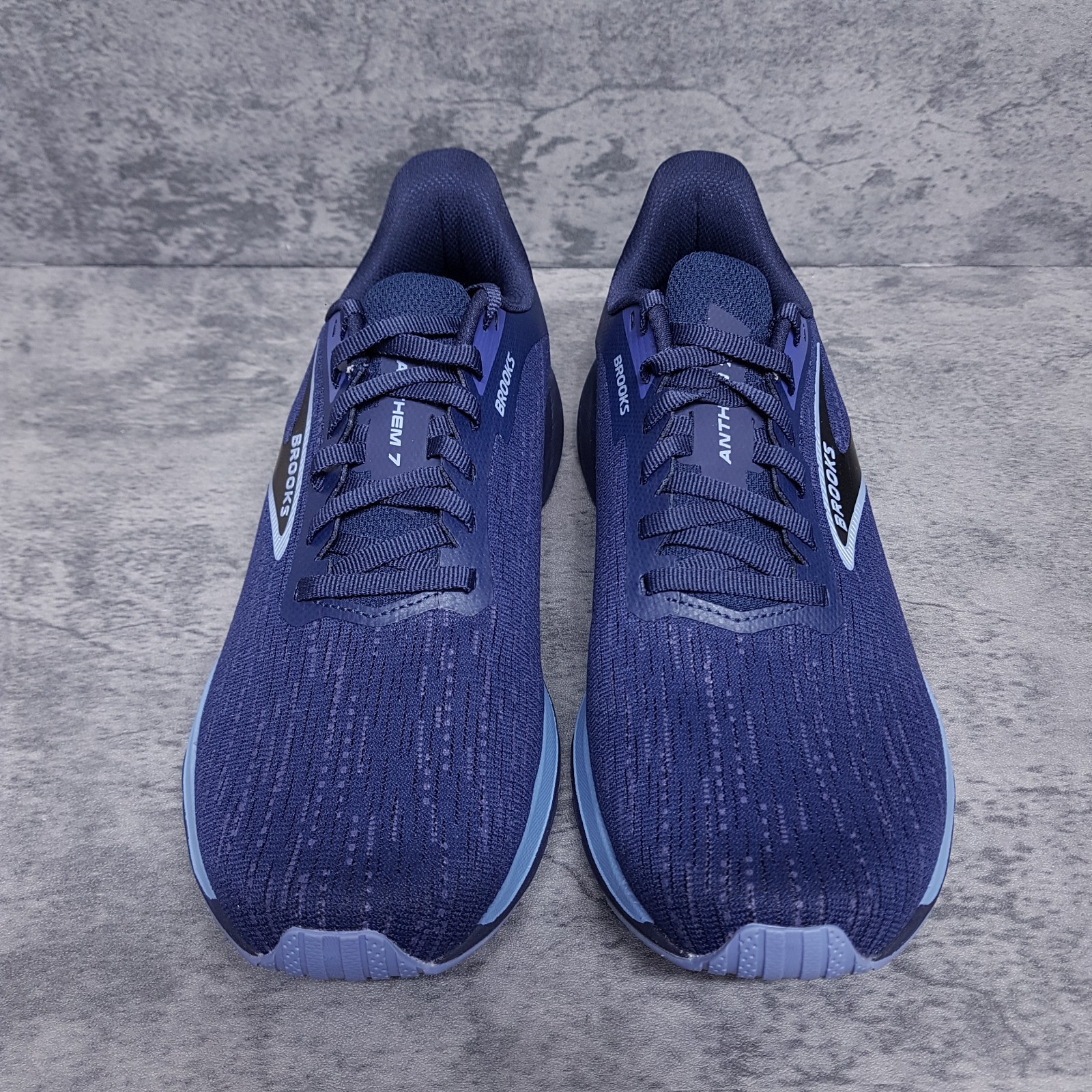 BROOKS Anthem 7 Running Shoes Mens Size 8.5 D Peacoat Ribbon Country Blue thumbnail 2