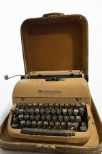 Remington Quiet-Riter Manual Typewriter With Case (NO KEYS)  thumbnail
