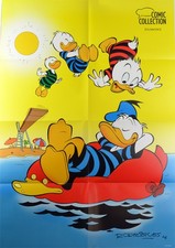 Disney Donald Duck Poster 60x80cm, handsignie...