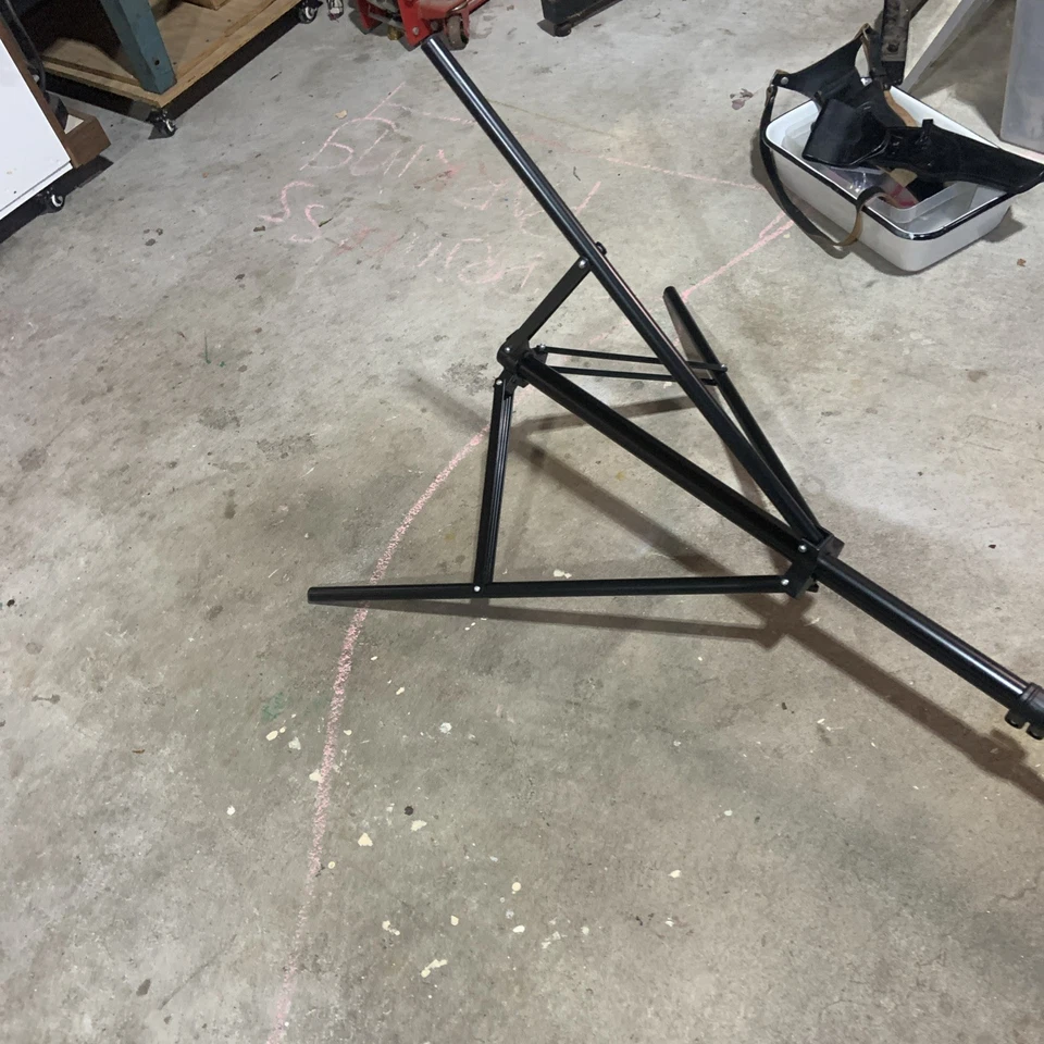 Soporte de luz de aluminio de impacto para fotografía portátil foto video trípode soporte Foto 2 de 4