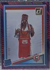 2025 Panini Donruss WNBA Saniya Rivers Rated Rookie #92 Pink Laser 01/99 RC