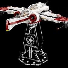 Acryl Display Stand zu Lego 75402 ARC-170 Starfighter - Nur Ständer