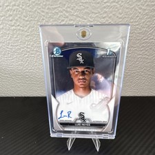 2023 Bowman Chrome Luis Reyes Autograph 1st Bowman Chicago White Sox CPA-LRE