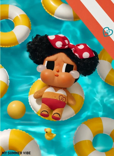 Authentic Crybaby Vacation Mode On Series Vinyl Plush Pendant Blind Box - Picture 21 of 28