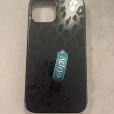 Black Leopard Loopy Case Phone Case iPhone 12 Pro