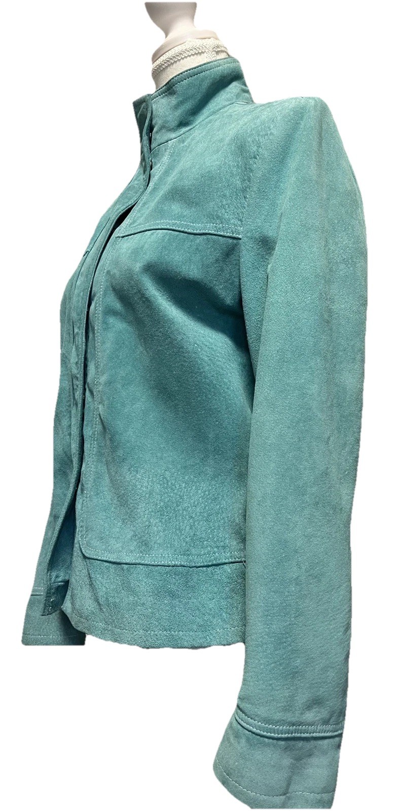 Marshall Fields Medium Suede Leather Jacket coat … - image 4