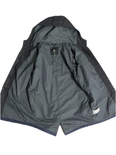 Art Class Boys Black Button Up Hybrid Utility Jacket With Hood Size Large 12/14 - Picture 6 of 8