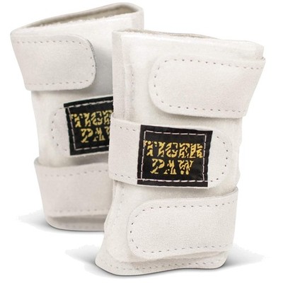 Adjustable Gymnastics Wrist Guards - White (2 Pack)