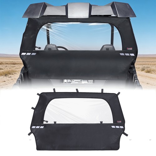 UTV Rear Soft Window Windshield for Polaris RZR 570 /RZR 800 /RZR 900 /RZR S 800