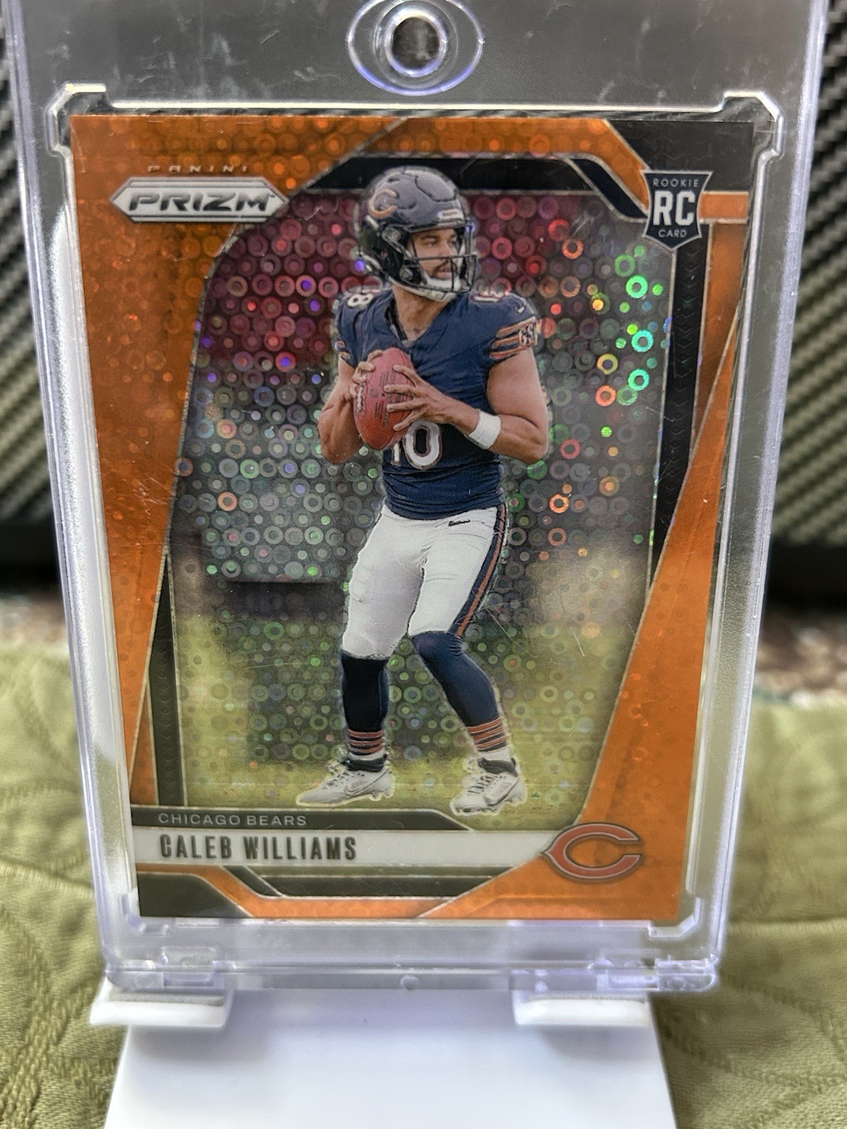 2024 Panini Prizm - Rookies Caleb Williams #301 Disco Prizm (RC)