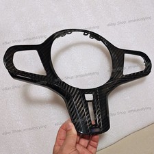 Carbon Fiber MP Steering Wheel Decor Trim For BMW 7-Series M760Li 750i G11/G12