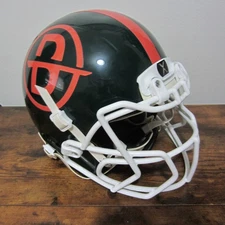 Xenith X2E 2016 Youth Football Helmet Large Green Face Mask Chin Strap Bedrock