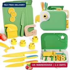 Montessori Kitchen Tools for Toddlers,Kids Knife for Real Cooking,Toddlers Knife