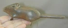 Old Carved Wood Mouse Shrew ? Ice Fishing Spearing Decoy Painted Folk