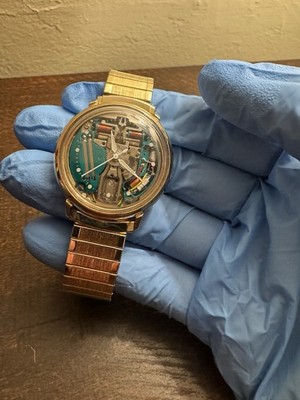 Accutron Spaceview Gold Filled M3 SERVICED READ DESC