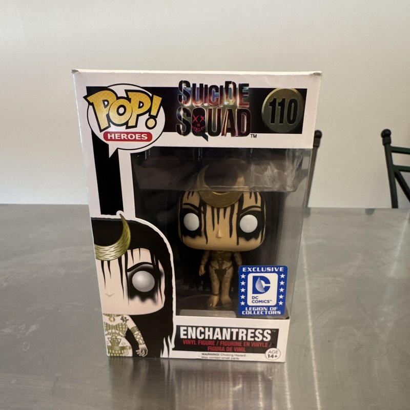 Funko Pop! Heroes Suicide Squad Enchantress Vinyl Figure #110 Legion Exclusive