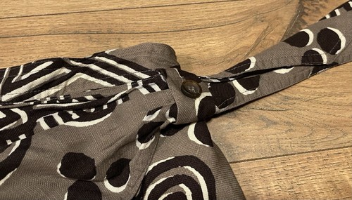 ANTHROPOLOGIE Maeve Wrap Skirt Edessa African Ethnic Tribal Inspired Size 6P - Picture 5 of 10
