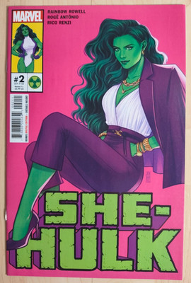 She Hulk #2, 2022 Marvel Comics, Cover A