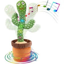 interaktiver Kaktus Spielzeug singt tanzt Plüsch Kinder Geschenk