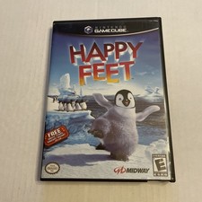Happy Feet (Nintendo GameCube, 2006) Complete In Box- Tested