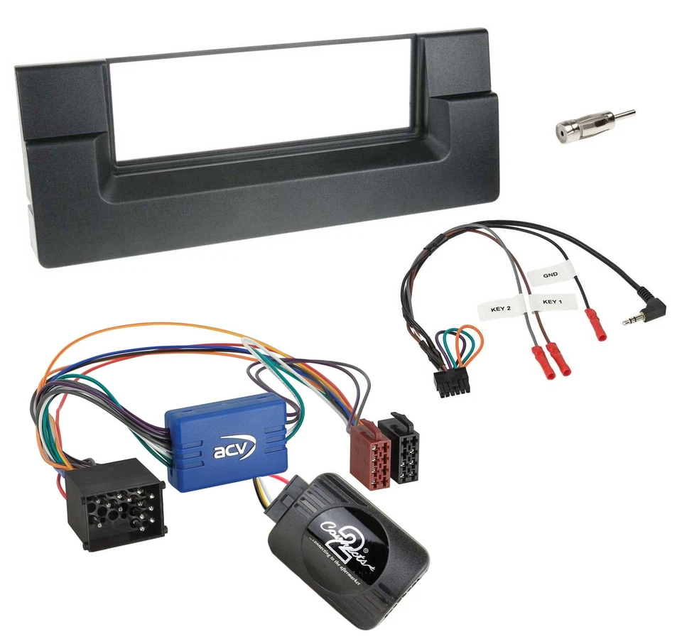 JVC CD DAB USB Bluetooth Lenkrad Autoradio für BMW 5er E39 1996-2004 Aktivsystem - Bild 3 von 4