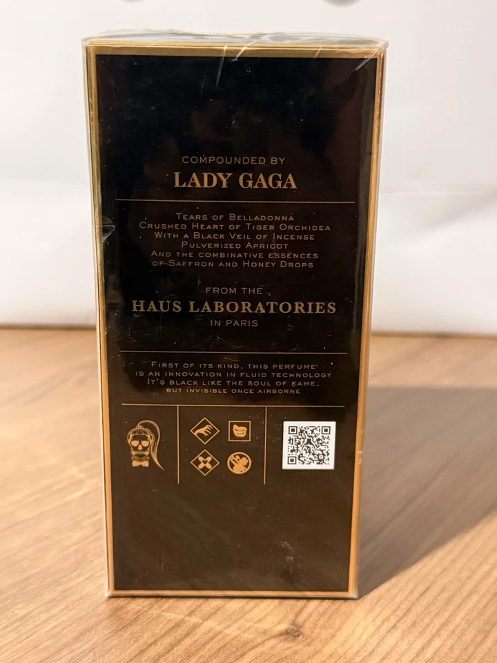 LADY GAGA FAME 100 ML 3.4 oz/100ml EDP BLACK FLUID NIB.  DISCONTINUED. H To Find - Image 3 of 4