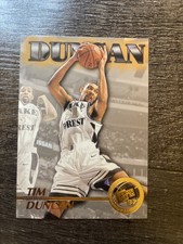 1997 Press Pass Gold Foil- Tim Duncan #45 (RC)