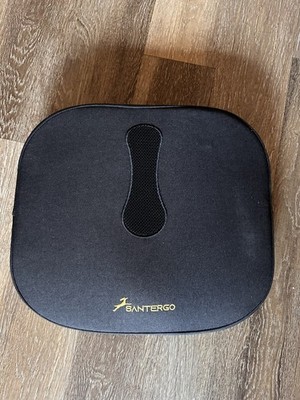 SANTERGO Orthopädisches Sitzkissen - Ergonomische Lendenwirbel Steißbein Gesäßstütze
