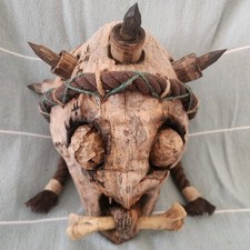 Bizarre Coconut Voodoo Totem