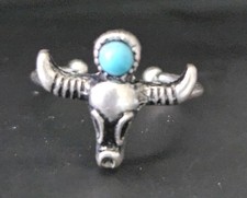 Paparazzi Longhorn Legend  Ring With Faux Tur...
