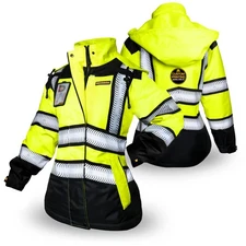 KwikSafety BOMBTRESS Bomber Safety Jacket for Women