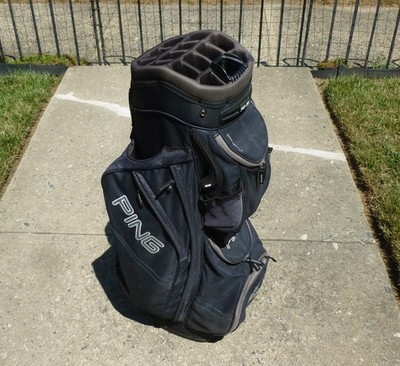 PING Traverse Cart Bag 14-Way Top LOGO Fair Condition | eBay