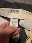 Vintage Slates Basics Men's Dark Grey Dress Slacks Pants 36 30 — photo 5