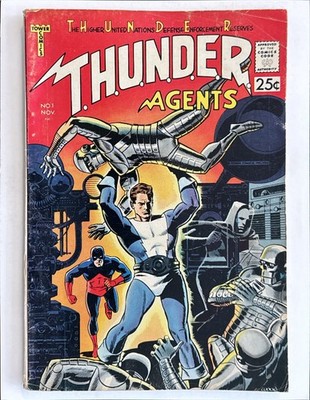 T.H.U.N.D.E.R. Agents #1 * FN 6 * PRESSED * Free ship on 2 items