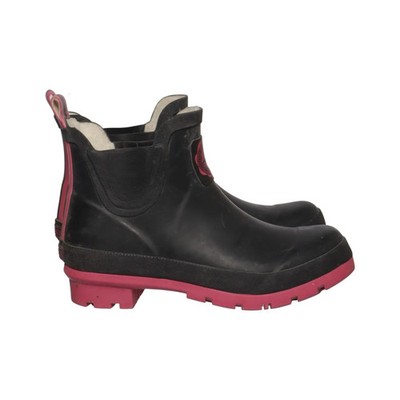 Joules, Kurze Gummistiefel, Größe: 37, WELLIBOB, Schwarz/Pink, Damen #947