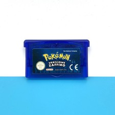 POKEMON ZAFFIRO GBA Originale Nintendo Game Boy Advance - ITALIANO