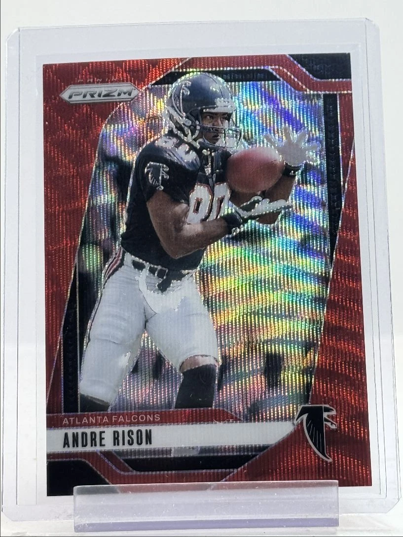 ANDRE RISON 2024 PANINI PRIZM NFL FOOTBALL RED WAVE FALCONS /149 Q1787