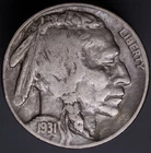 1931-S Buffalo Nickel VF                   (B)