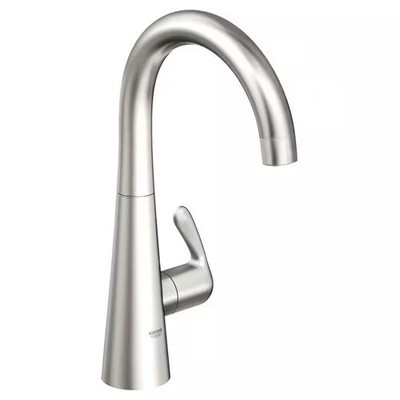 GROHE 30026SD0 LadyLux 3 Single-Handle Pillar Tap Water Faucet in RealSteel